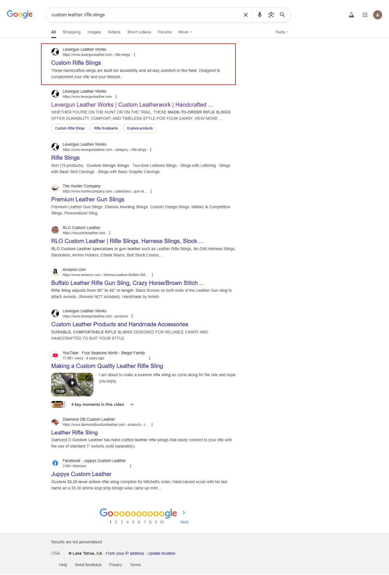 Turks And Caicos Fishing - Google Ranking